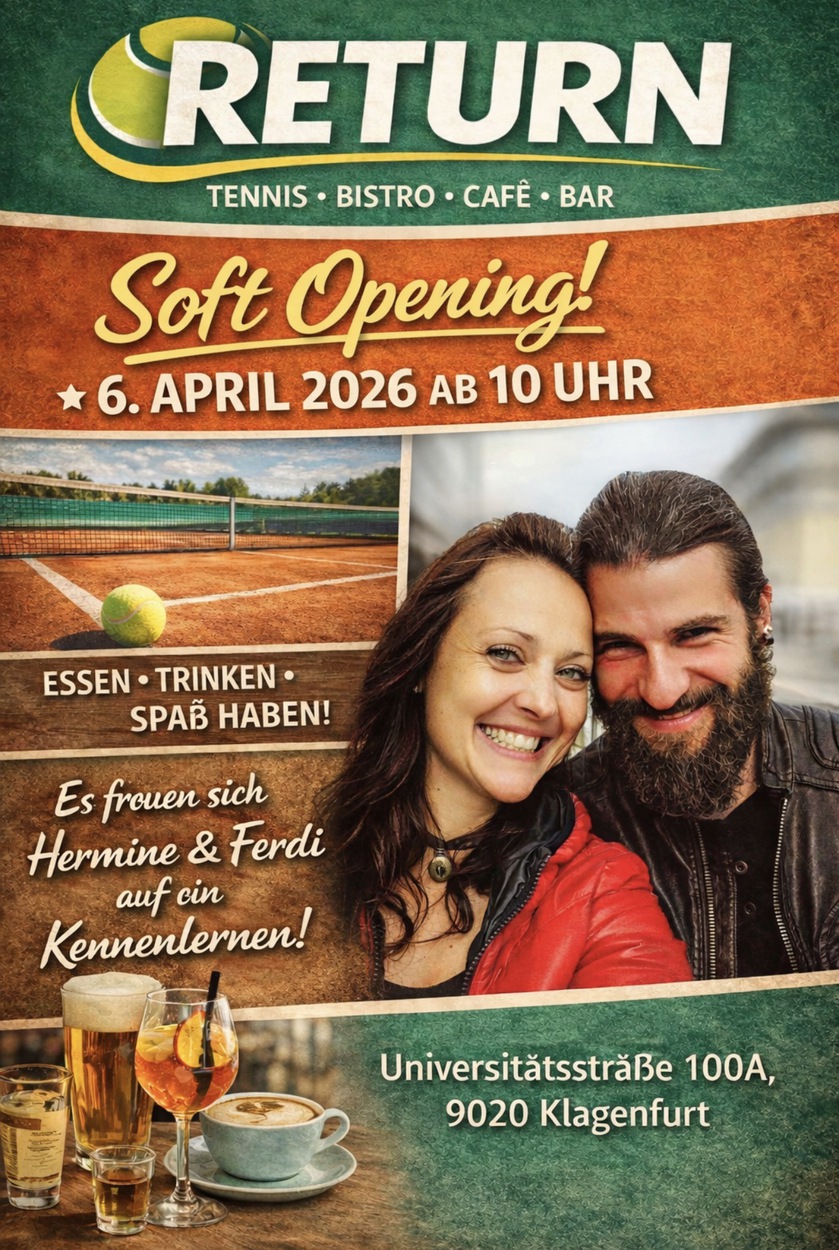 6. April 2026 - Soft Opening der neuen Pächterin Hermine Schatz
